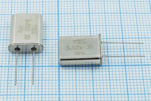 Кварцевый резонатор 5,625 МГц - 5625 HC49U 30 30 30/-20~70C 49U 1Г Кварцевый резонатор 5,625 МГц - 5625 HC49U 30 30 30/-20~70C 49U 1Г