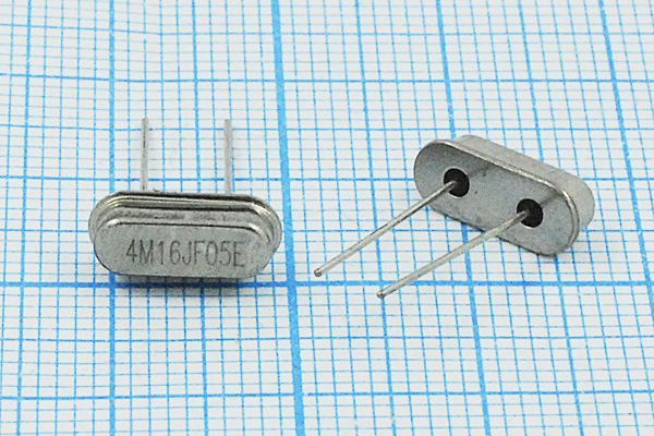 Кварцевый резонатор 4 МГц - 4000 HC49S3 16 1Г (4M16JF05E)