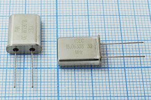 Кварцевый резонатор 18,06338 МГц - 18063,38 HC49U 30 10 30/-20~70C 49U 1Г