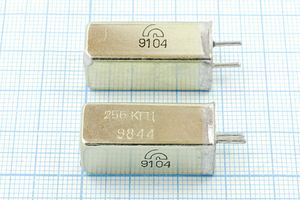 Кварцевый резонатор 0,256 МГц - 256 УД 30 300/-60~85C РК168УД-8ДШ 1Г 11x11x28