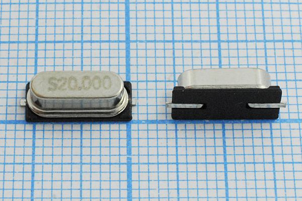 Кварцевый резонатор 20 МГц - 20000 SMD49S4 30 30 49S-SMD 1Г (S20.000)