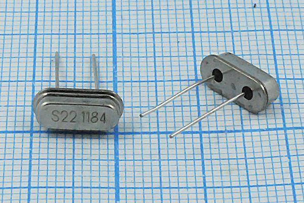 Кварцевый резонатор 22,1184 МГц - 22118,4 HC49S3 20 50 30/-20~70C 49S[SDE] 1Г (S)