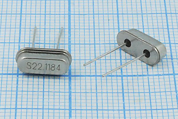Кварцевый резонатор 22,1184 МГц - 22118,4 HC49S3 20 30 30/-20~70C 49S[SDE] 1Г