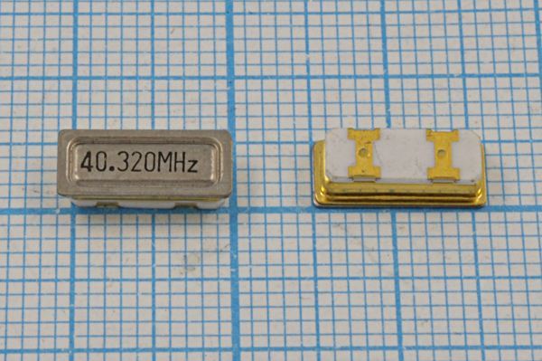 Кварцевый резонатор 40,32 МГц - 40320 SMD12055C4 12 KMC3 3Г