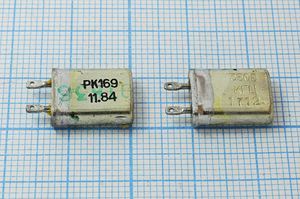 Кварцевый резонатор 5,5 МГц - 5500 МВ 15 25/-10~60C РК169МВ-14БР 1Г