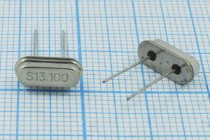 Кварцевый резонатор 13,1 МГц - 13100 HC49S3 20 30 30/-10~60C 49S[SDE] 1Г