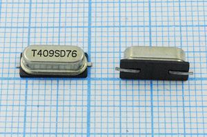 Кварцевый резонатор 4,096 МГц - 4096 SMD49S4 32 1Г (T409SD76)