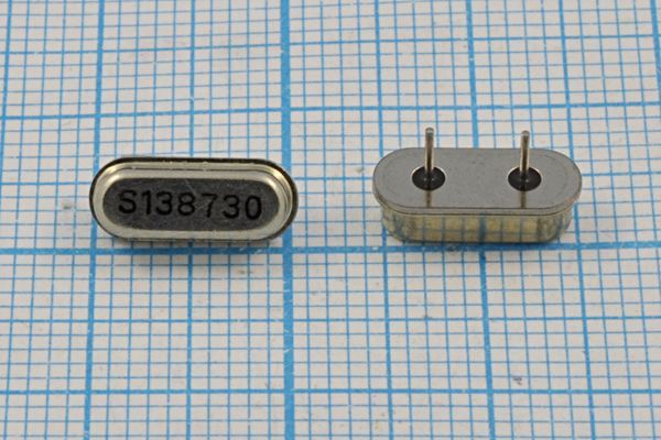 Кварцевый резонатор 4 МГц - 4000 HC49S3 18 1Г 4,5мм (S138730)