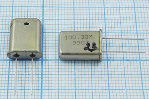 Кварцевый резонатор 100,3 МГц - 100300 HC49U МД 5Г