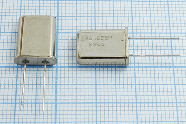 Кварцевый резонатор 126,625 МГц - 126625 HC49U МД 5Г