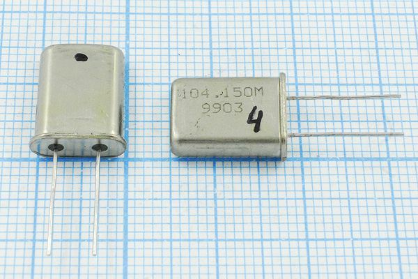 Кварцевый резонатор 104,15 МГц - 104150 HC49U МД 5Г
