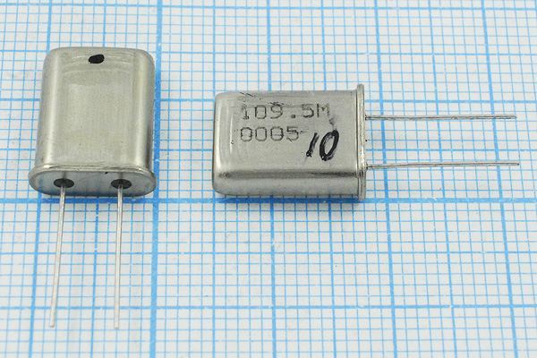 Кварцевый резонатор 109,5 МГц - 109500 HC49U МД 5Г