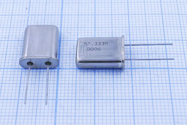 Кварцевый резонатор 97,333 МГц - 97333 HC49U МД 5Г