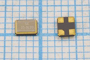 Кварцевый резонатор 25 МГц - 25000 SMD03225C4 20 10 30/-40~85C SMD3225 1Г Кварцевый резонатор 25 МГц - 25000 SMD03225C4 20 10 30/-40~85C SMD3225 1Г