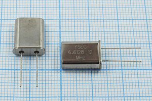 Кварцевый резонатор 6,6128 МГц - 6612,8 HC49U 12 30 30/-20~70C 49U 1Г Кварцевый резонатор 6,6128 МГц - 6612,8 HC49U 12 30 30/-20~70C 49U 1Г