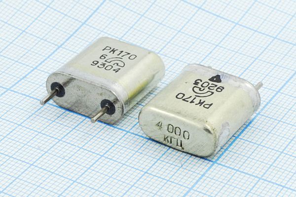 Кварцевый резонатор 4 МГц - 4000 HC6U /-10~60C РК170БА-6АП 1Г