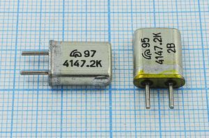 Кварцевый резонатор 4,1472 МГц - 4147,2 HC25U S МА 1Г Кварцевый резонатор 4,1472 МГц - 4147,2 HC25U S МА 1Г