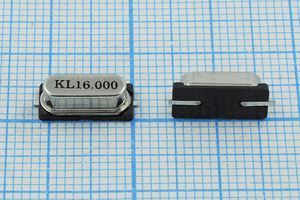 Кварцевый резонатор 16 МГц - 16000 SMD49S4 20 30 1Г (KL16.000) Кварцевый резонатор 16 МГц - 16000 SMD49S4 20 30 1Г (KL16.000)
