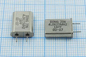 Кварцевый резонатор 4,0625 МГц - 4062,5 HC49U 18 30 30/-20~70C 49U 1Г 5мм Кварцевый резонатор 4,0625 МГц - 4062,5 HC49U 18 30 30/-20~70C 49U 1Г 5мм