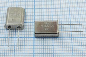 Кварцевый резонатор 7,929687 МГц - 7929,687 HC49U 20 30 30/-20~70C 49U 1Г Кварцевый резонатор 7,929687 МГц - 7929,687 HC49U 20 30 30/-20~70C 49U 1Г