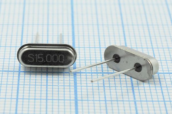 Кварцевый резонатор 15 МГц - 15000 HC49S3 20 30 30/-10~60C 49S[SDE] 1Г