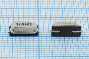 Кварцевый резонатор 3,579545 МГц - 3579,545 SMD49S4 20 30 1Г (H3.5795) Кварцевый резонатор 3,579545 МГц - 3579,545 SMD49S4 20 30 1Г (H3.5795)