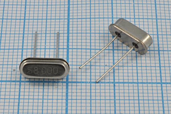 Кварцевый резонатор 8 МГц - 8000 HC49S3 16 30 30/-10~60C 49S[SDE] 1Г