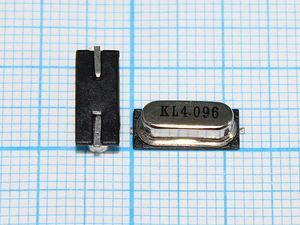 Кварцевый резонатор 4,096 МГц - 4096 SMD49S4 20 1Г (KL4.096)