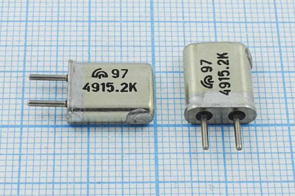 Кварцевый резонатор 4,9152 МГц - 4915,2 HC25U S МА 1Г