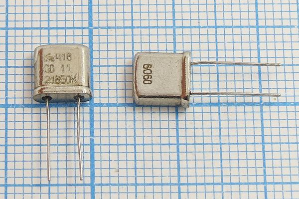 Кварцевый резонатор 21,85 МГц - 21850 UM5 S РК418МН 1Г