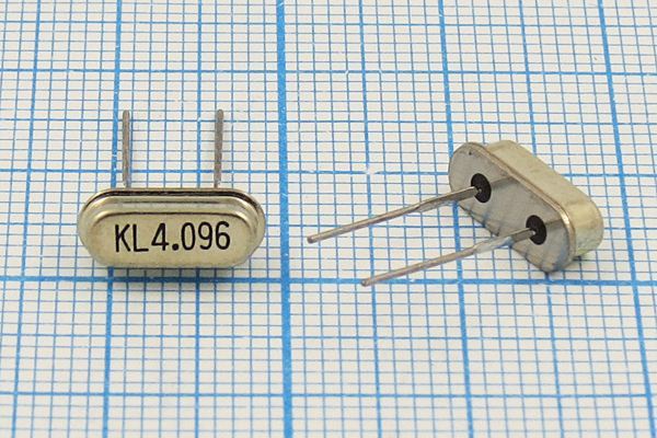 Кварцевый резонатор 4,096 МГц - 4096 SC49S3 20 1Г (KL4.096)