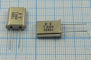 Кварцевый резонатор 7 МГц - 7000 HC49U S 30 U[FT] 1Г (FT 7.000MHz)