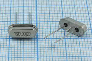 Кварцевый резонатор 10 МГц - 10000 SC49S3-3 20 30 100/-20~70C SMD4H 1Г