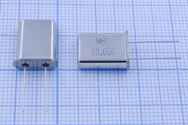 Кварцевый резонатор 10 МГц - 10000 HC49U 20 30 HC-49U 1Г (MBC10.000)