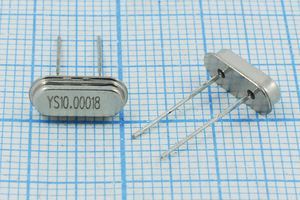 Кварцевый резонатор 10 МГц - 10000 SC49S2 18 10 15/-20~70C SMD3H 1Г