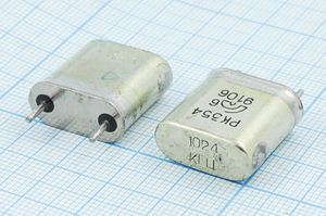 Кварцевый резонатор 1,024 МГц - 1024 HC6U РК354БА 1Г Кварцевый резонатор 1,024 МГц - 1024 HC6U РК354БА 1Г