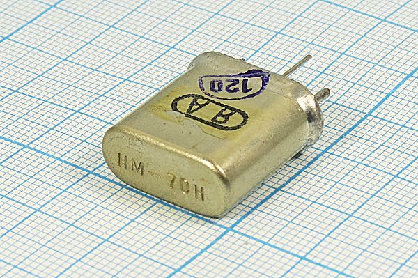 Кварцевый резонатор 1,499 МГц - 1499 HC6U БА 1Г (НМ-70н)