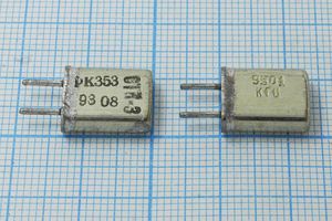Кварцевый резонатор 9,50125 МГц - 9501,25 HC25U 50 100/-30~60C РК353МА-9БХ 1Г Кварцевый резонатор 9,50125 МГц - 9501,25 HC25U 50 100/-30~60C РК353МА-9БХ 1Г