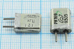 Кварцевый резонатор 9,6 МГц - 9600 HC25U S 15 20/-10~60C РК169МА-6АП 1Г Кварцевый резонатор 9,6 МГц - 9600 HC25U S 15 20/-10~60C РК169МА-6АП 1Г