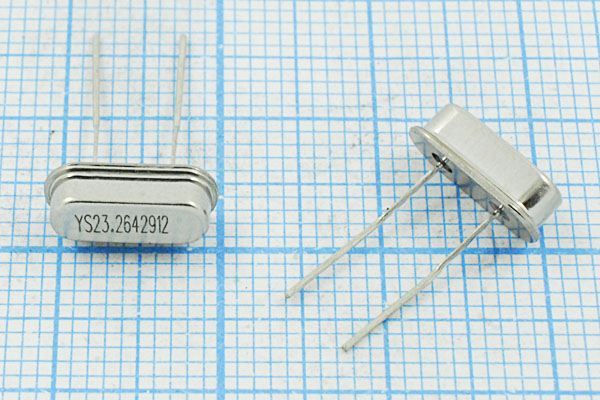 Кварцевый резонатор 23,26429 МГц - 23264,29 SC49S3 12 30 30/-20~70C SMD4H 1Г