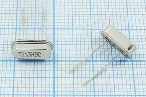 Кварцевый резонатор 23,26429 МГц - 23264,29 SC49S3 12 30 30/-20~70C SMD4H 1Г Кварцевый резонатор 23,26429 МГц - 23264,29 SC49S3 12 30 30/-20~70C SMD4H 1Г