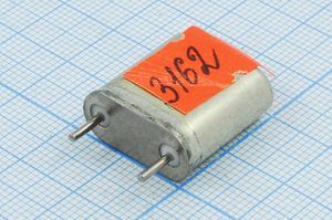 Кварцевый резонатор 3,162 МГц - 3162 HC6U БА 1Г Кварцевый резонатор 3,162 МГц - 3162 HC6U БА 1Г