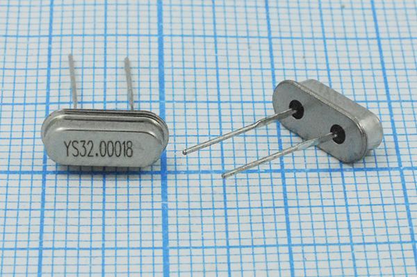 Кварцевый резонатор 32 МГц - 32000 SC49S3 18 15 20/-20~70C SMD4H 1Г