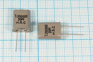 Кварцевый резонатор 7,2 МГц - 7200 HC49U 20 20 1Г +SL (HSC20PF) Кварцевый резонатор 7,2 МГц - 7200 HC49U 20 20 1Г +SL (HSC20PF)