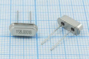 Кварцевый резонатор 8 МГц - 8000 SC49S3 18 50 50/-20~70C SMD4H 1Г