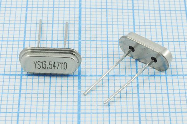 Кварцевый резонатор 13,5471 МГц - 13547,1 SC49S2 10 20 30/-20~70C SMD3H 1Г