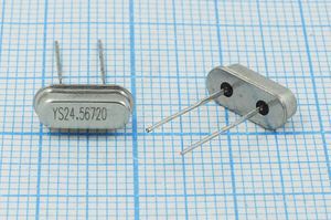 Кварцевый резонатор 24,567 МГц - 24567 SC49S3 20 30 50/-20~70C SMD4H 1Г Кварцевый резонатор 24,567 МГц - 24567 SC49S3 20 30 50/-20~70C SMD4H 1Г