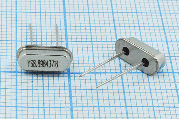 Кварцевый резонатор 8,898437 МГц - 8898,437 SC49S3 18 20 20/-20~70C SMD4H 1Г