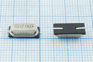 Кварцевый резонатор 12 МГц - 12000 SMD49S4 20 30 30/-20~70C 1Г (IQ12.000)