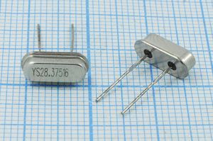Кварцевый резонатор 28,375 МГц - 28375 SC49S3 16 15 30/-20~70C SMD4H 1Г